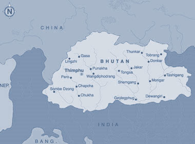 Allgemeine Reiseinformationen über Bhutan