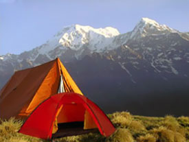 Nepal Zelten trekkingreisen