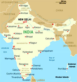 Allgemeine Informationen über Indien